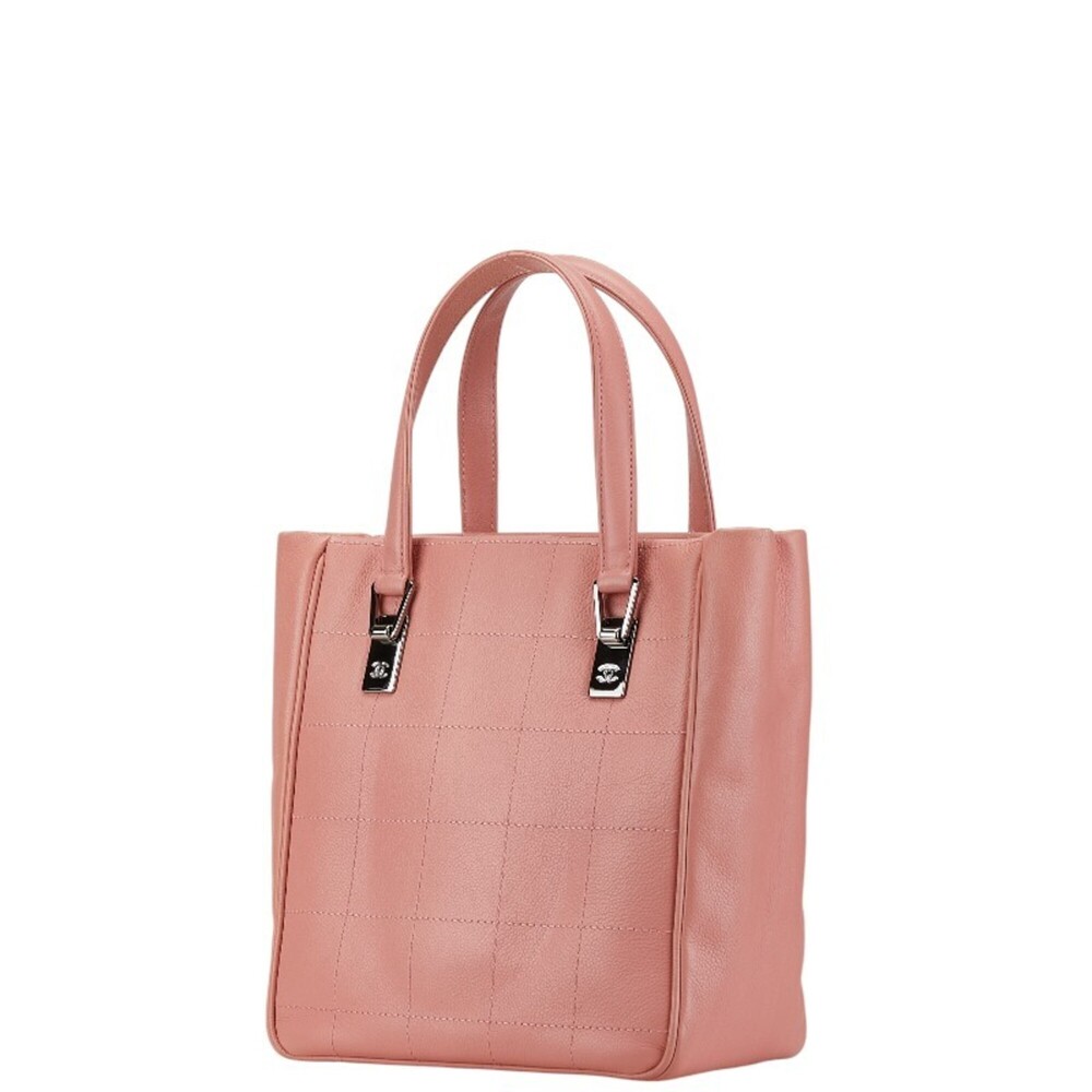 CHANEL Pink Caviar Leather Tote Bag - Picture 2 of 8